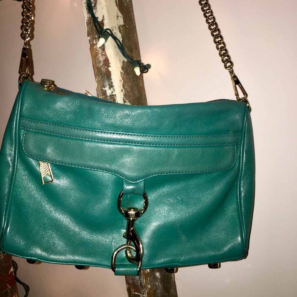 Rebecca Minkoff Turquoise Mac Crossbody